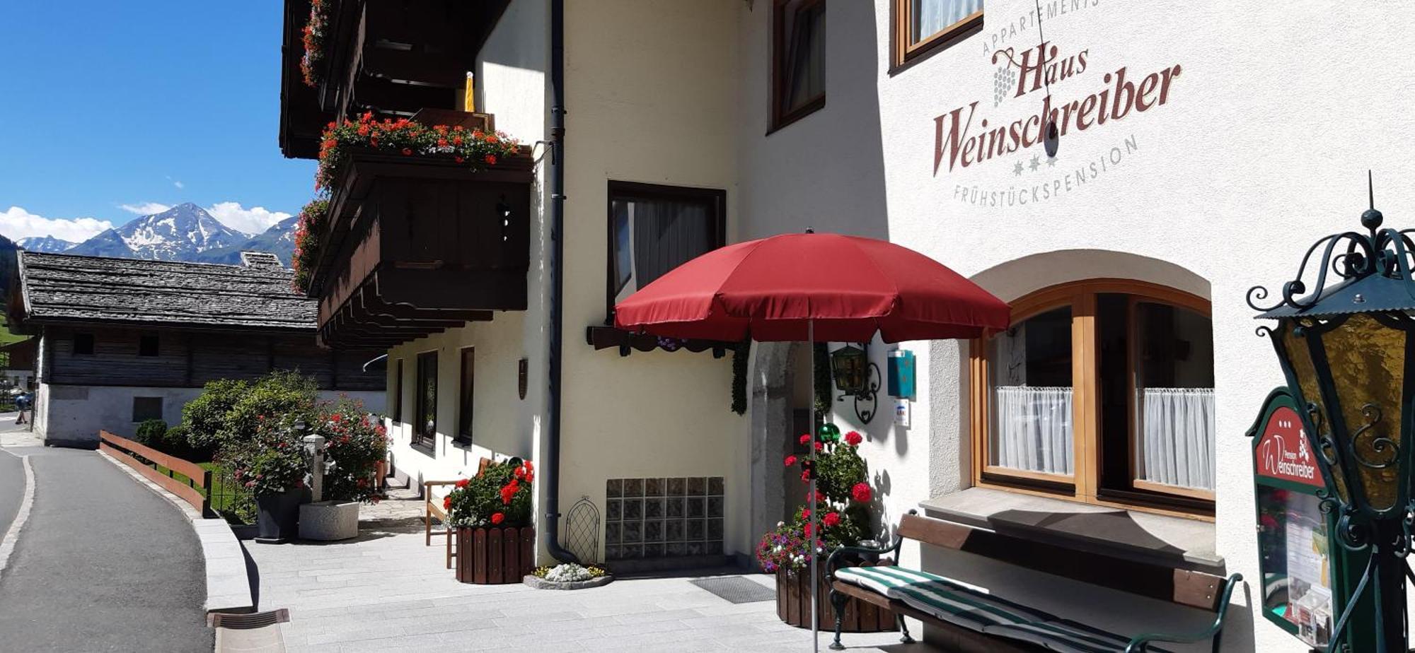 Pension Und Appartement Weinschreiber Раурис Экстерьер фото